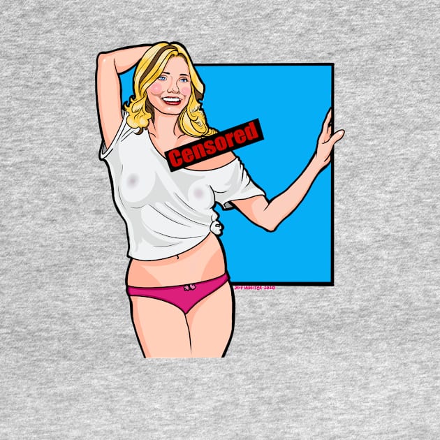 Cameron Diaz's Shoulder by CriticsPod